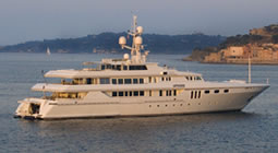 Apogee anchored off St. Tropez